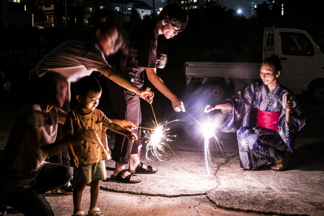 手持ち花火大会
